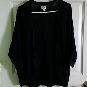 Black Knit Cardigan